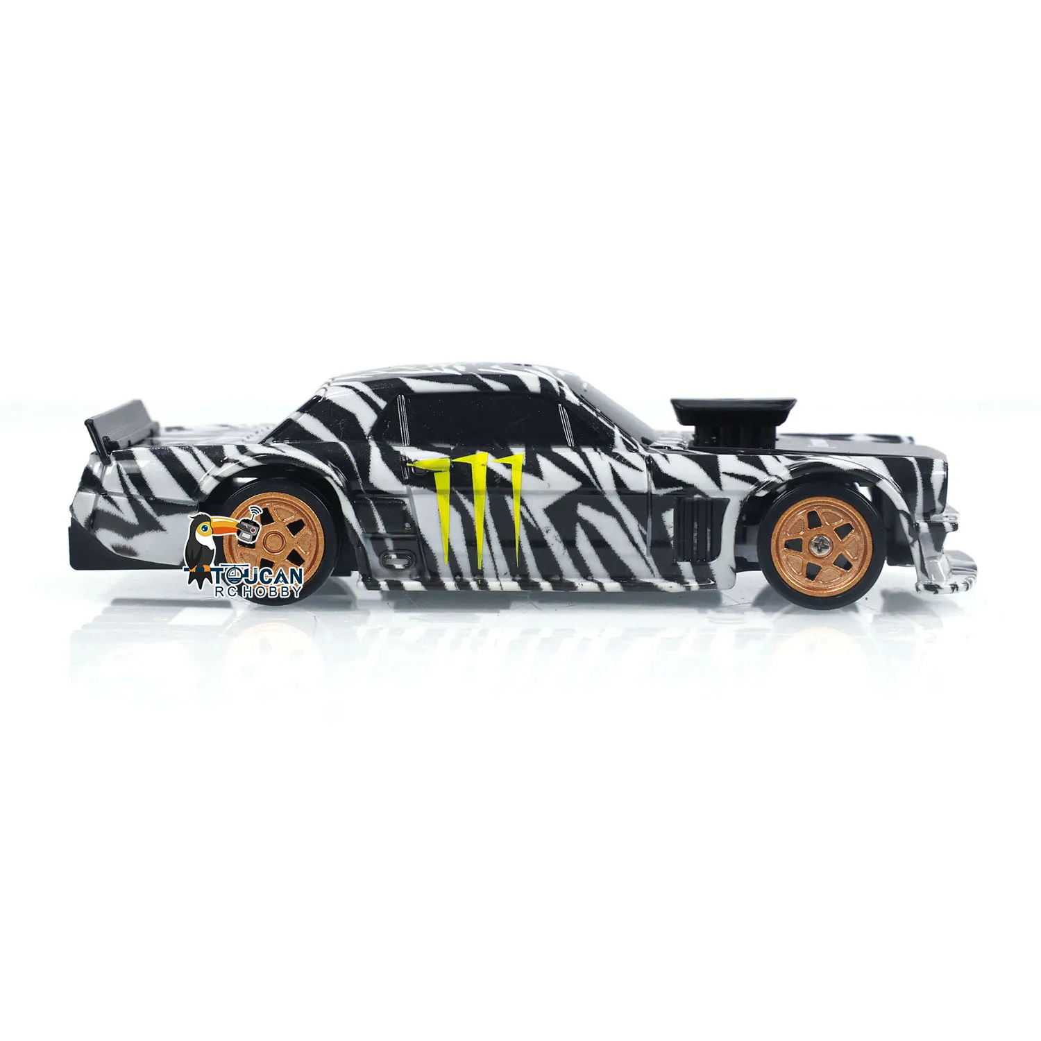 Drifting Car Model Toy para Meninos, 4WD, 2.4G, Escala 1/43 RC Mini, RTR Four-Wheel Drive, Rádio Controle, Alta Velocidade Drifting Cars, Presente