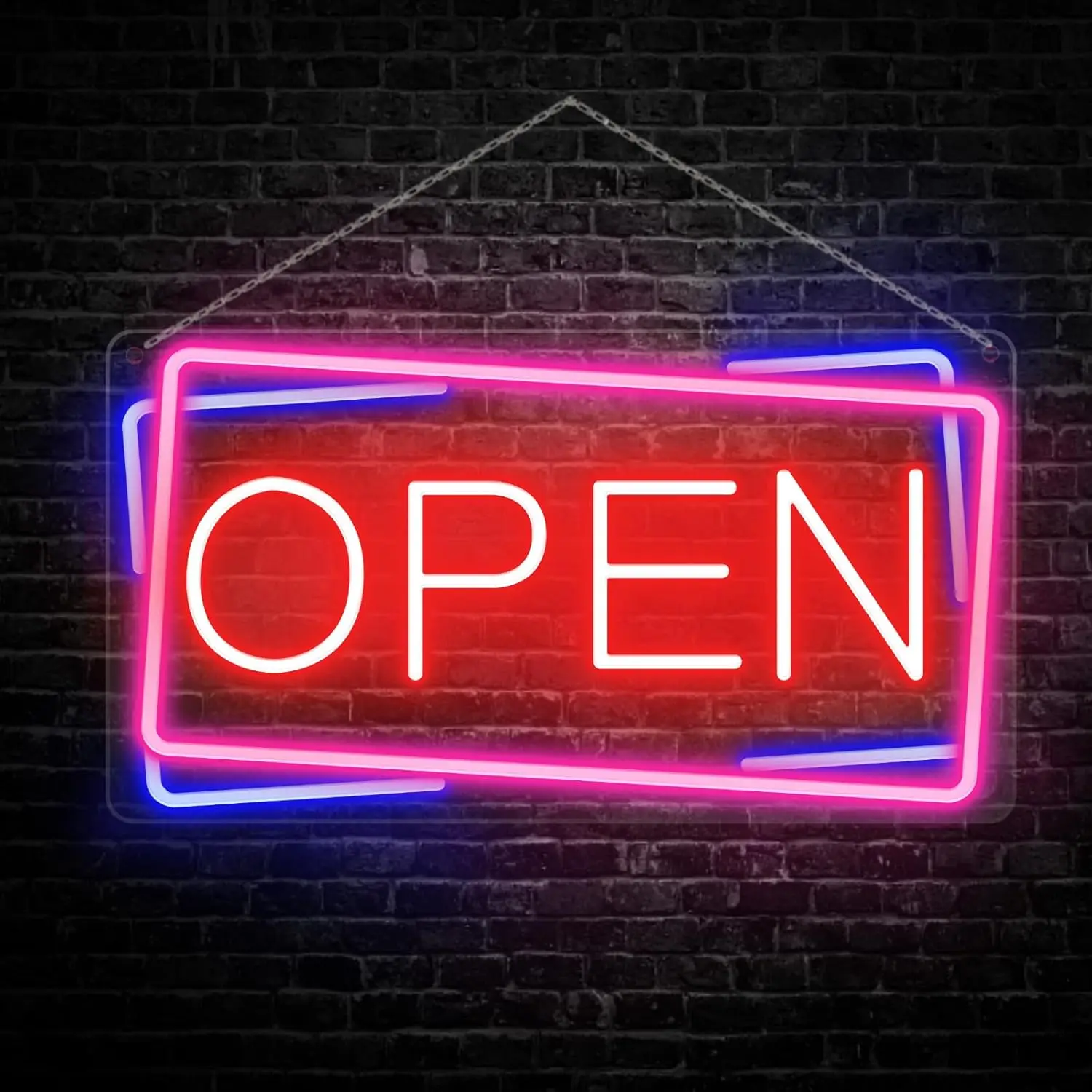 

Led Open Neon Signs for Business Decor USB Dimmable Neon Light Sign for Business Bar Restaurant Hotel Store Supermarket Pet Shop