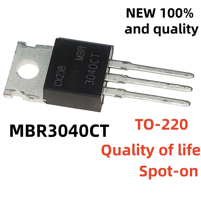 10PCS MB MBR25100CT MBR30200CT MBR40100CT MBR40150CT TO220 MBR2090CT MBR2535CT MBR2545CT MBR2560CT MBR3045CT MBR3040CT MBR3060CT