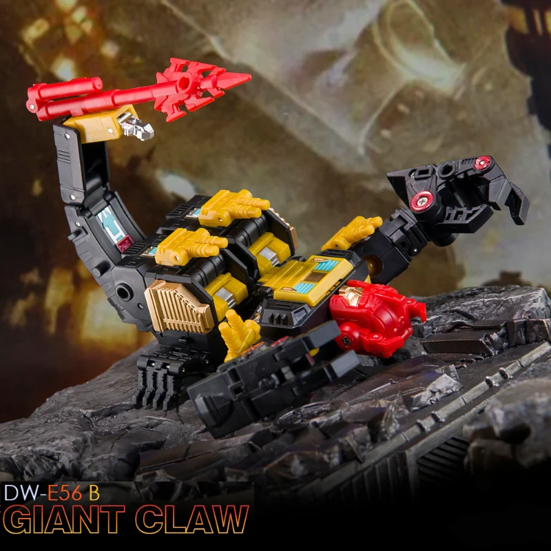 لعبة تحويل دكتور وو DW-E56B دارك سكوربونوك 4 في 1 متوفرة في المخزون، مجسم حركي ميكانيكي صغير الحجم، هدية تجميع للأولاد