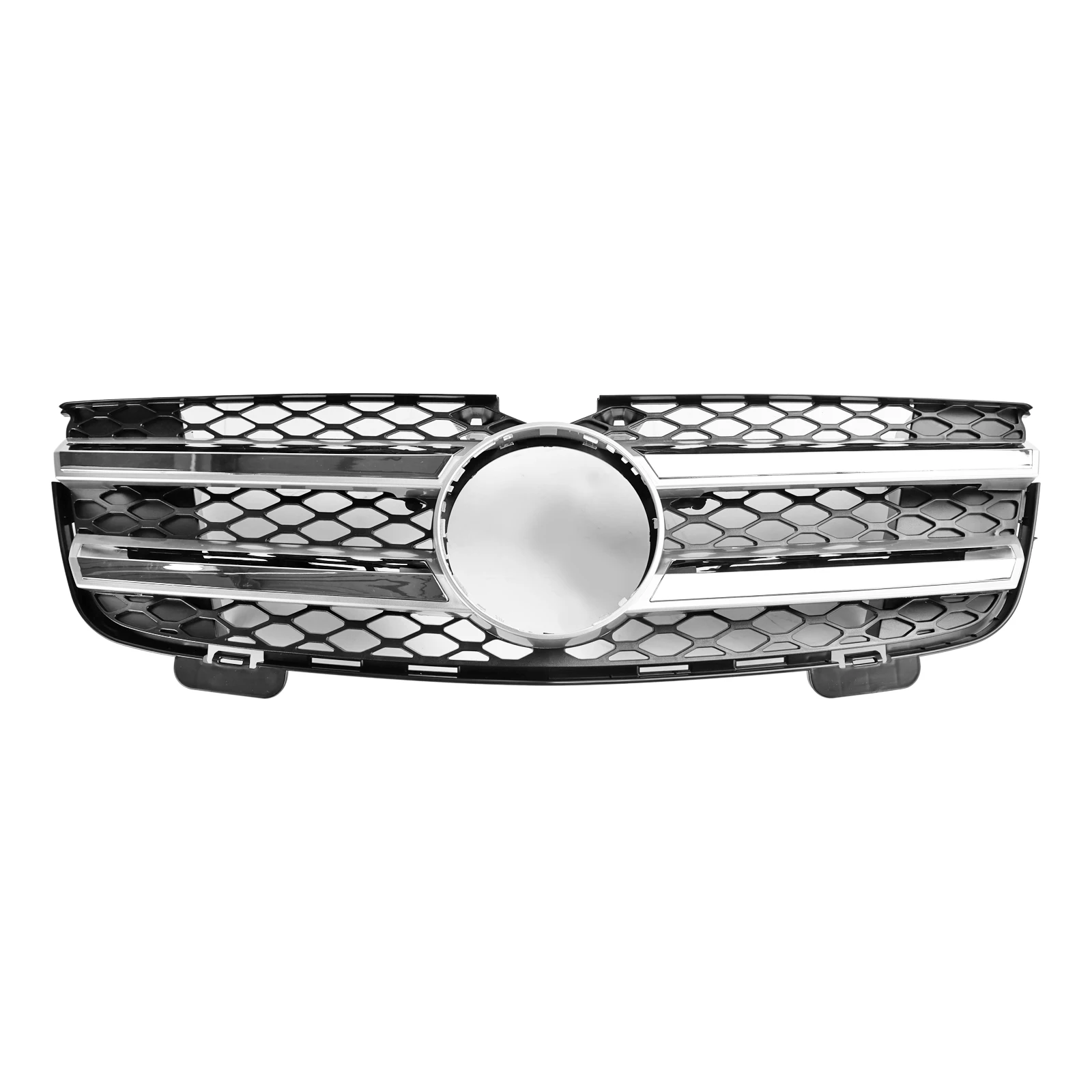 Artudatech กันชนหน้ากระจังหน้า Fit สําหรับ Mercedes Benz GL-Class X164 2007-2009 Chrome