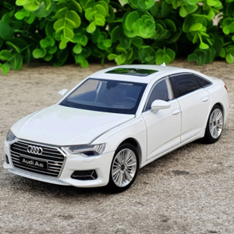 1:32 AUDI A6 lega auto diecast e veicoli giocattolo modello di auto giocattolo in metallo alta simulazione suono e luce collezione giocattolo regalo
