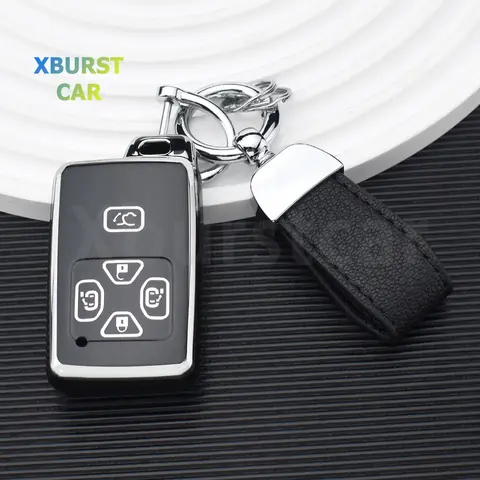 4/5 Buttons TPU Smart Remote Car Key Shell Case Fob Cover for Toyota Noah Voxi Alphard Estima Vellfire Keyless Protector