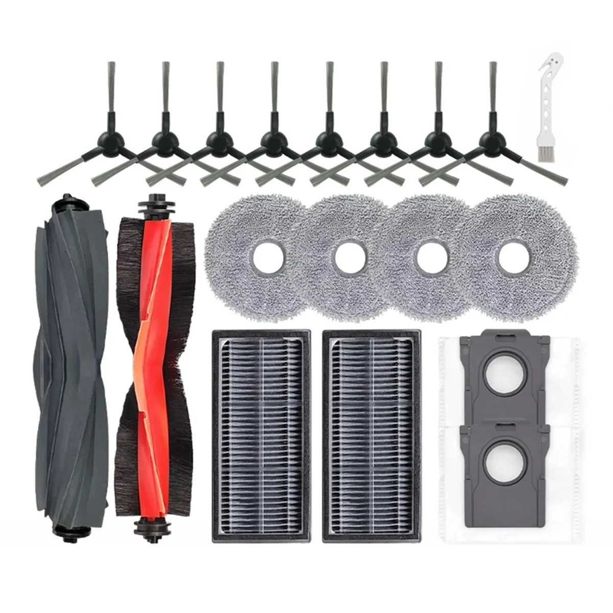 

Запчасти для робота-пылесоса Bot S10 Pro Ultra X30/X30, основная боковая щетка, фильтр НЕРА, тряпичная швабра, пылесборник