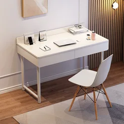 Mesa De Computador Simples Com Gaveta, Mesa De Estudo, Casa, Escritório, Moderno, Menina, Quarto, Estudante, Escrita