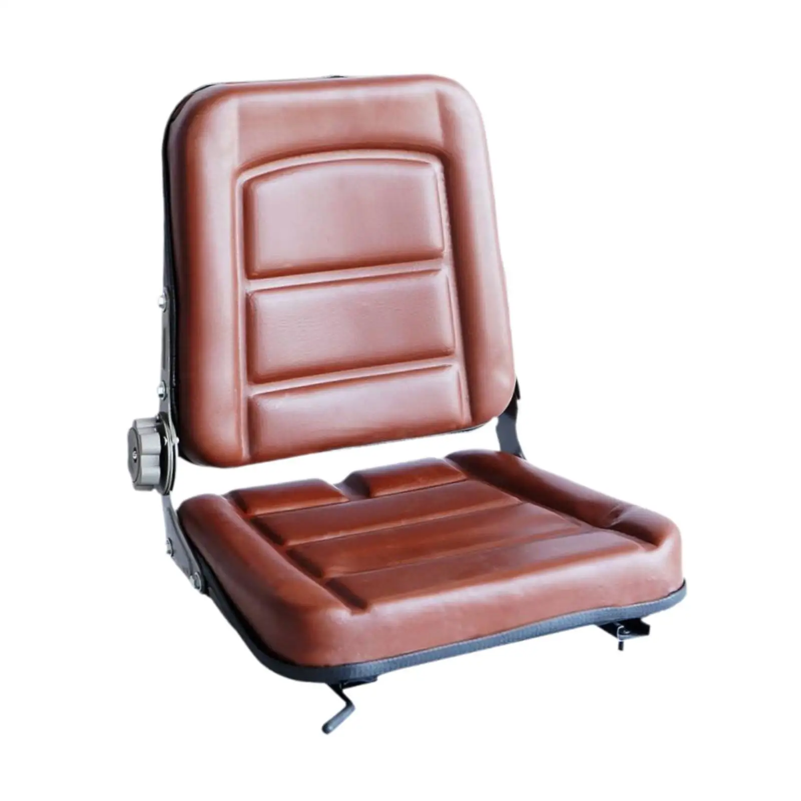Universal Forklift Seat Ergonomic Design Shock Absorbing for Telehandler Excavators Garden Lawn Mower Tractor Mini Digger view 3