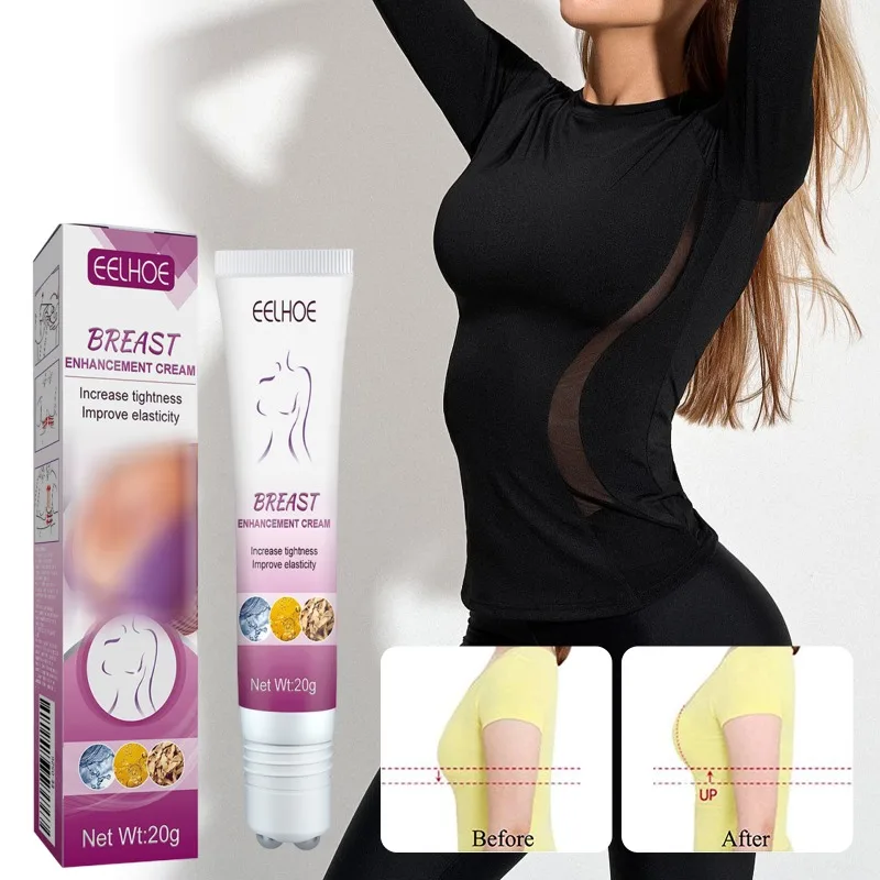 Shaped Breast Roll-On Anti Sagging Improve Flat Chest Lift Firm Enhance Boobs Plump Up Moisturizing Skin Enhancement Cream