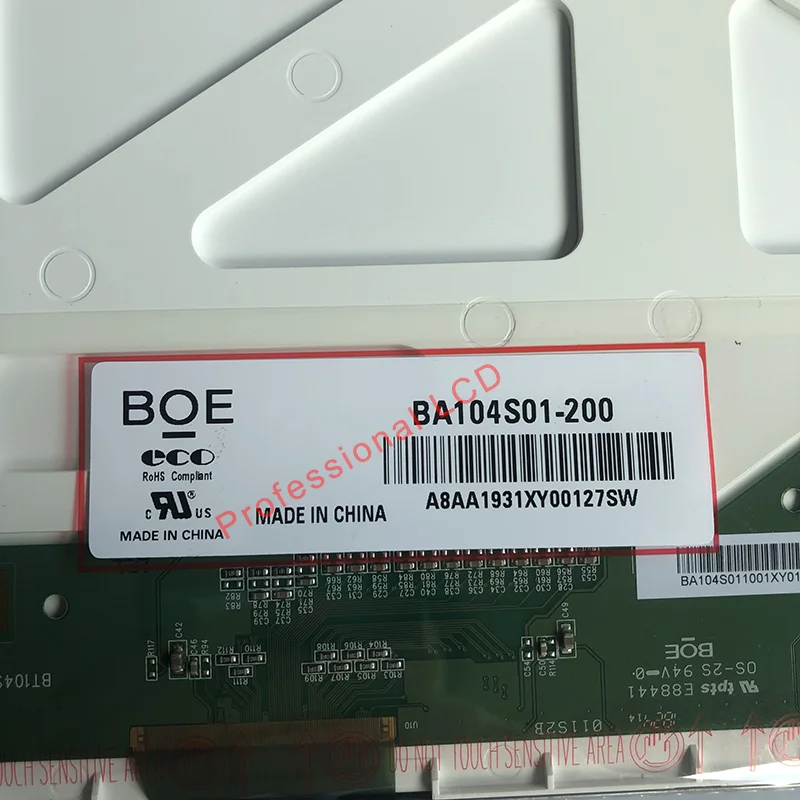 

BA104S01-200/100 BA104S01 200 10,4 дюйма BA104S01-100 TM104SDH01 TS104SAALC01 TS104SAALC01-00 Панель промышленного ЖК-дисплея