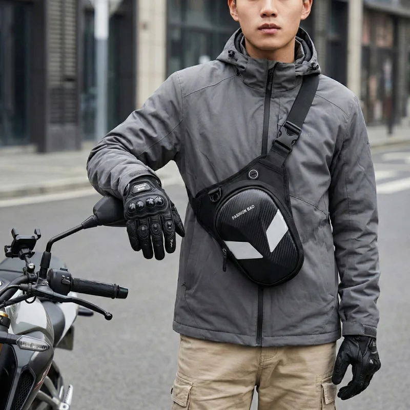 Motorcycle Leg Tank Bag Waterproof Waist Pack Crossbody Rider Biker Drop Thigh Motocross Moto Gear Men Women
