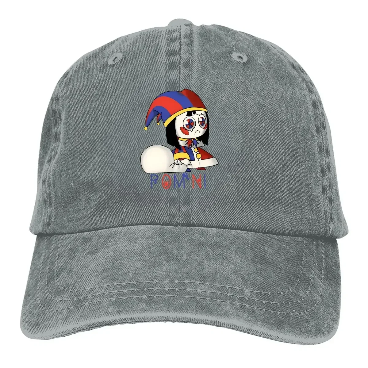 Pure Color Cowboy Hats Pomni Padoru Women's Hat Sun Visor Baseball Caps The Amazing Digital Circus Peaked Trucker Dad Hat