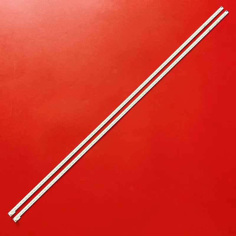 2PCS LED Backlight strip For LED55K320DX3D SAMSU NG 2012CHI550 7020 80 REV1.0 Hise nse 55K610GW 55K610GWN