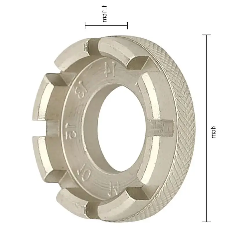 

Bicycle 8 Grooves Wire Spoke Wrench Cycling Bike Wheel Rim Spanner Spoke Nipple Key Wrench Portable Cycle Rim Repair Hand Tools