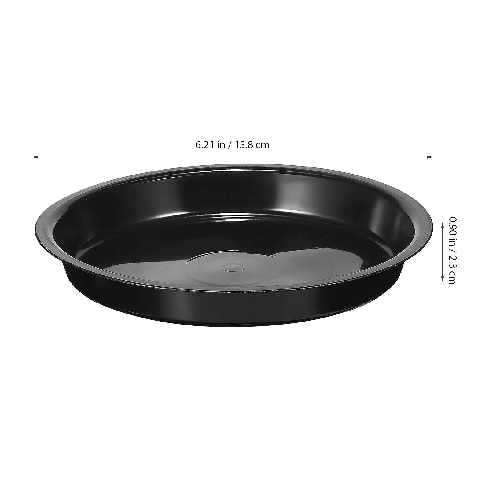 

10Pcs Plastic Plant Trays Round Flower Pot Saucers Water Resistant Drainage Tray for Indoor Outdoor Garden Use