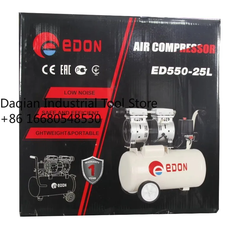 

3JIEDON 220 Voltage air Compressor 550w Silent air Compressor Oil Free