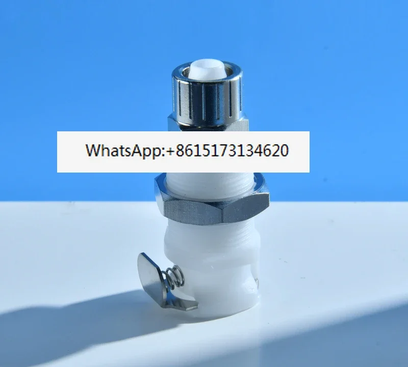 10PCS Push-in connector PMC PLC series quick connector with check valve male and female connector