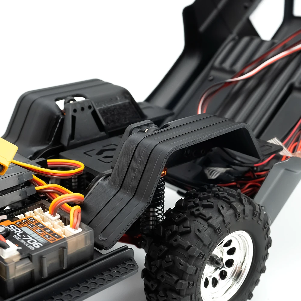 AXSPEED Simulation Kotflügelverbreiterungen für HPI venture HILUX 1/18 RC Auto Upgrade Dekoration Zubehör Teile