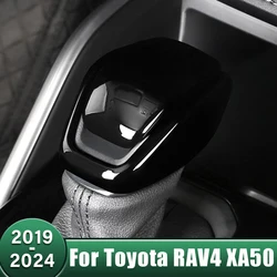 Car Interior Gear Shift Stick Gear Lever Trim Sheath Shell Decoration Cover For Toyota RAV4 XA50 2019 2020 2021 2022 2023 2024