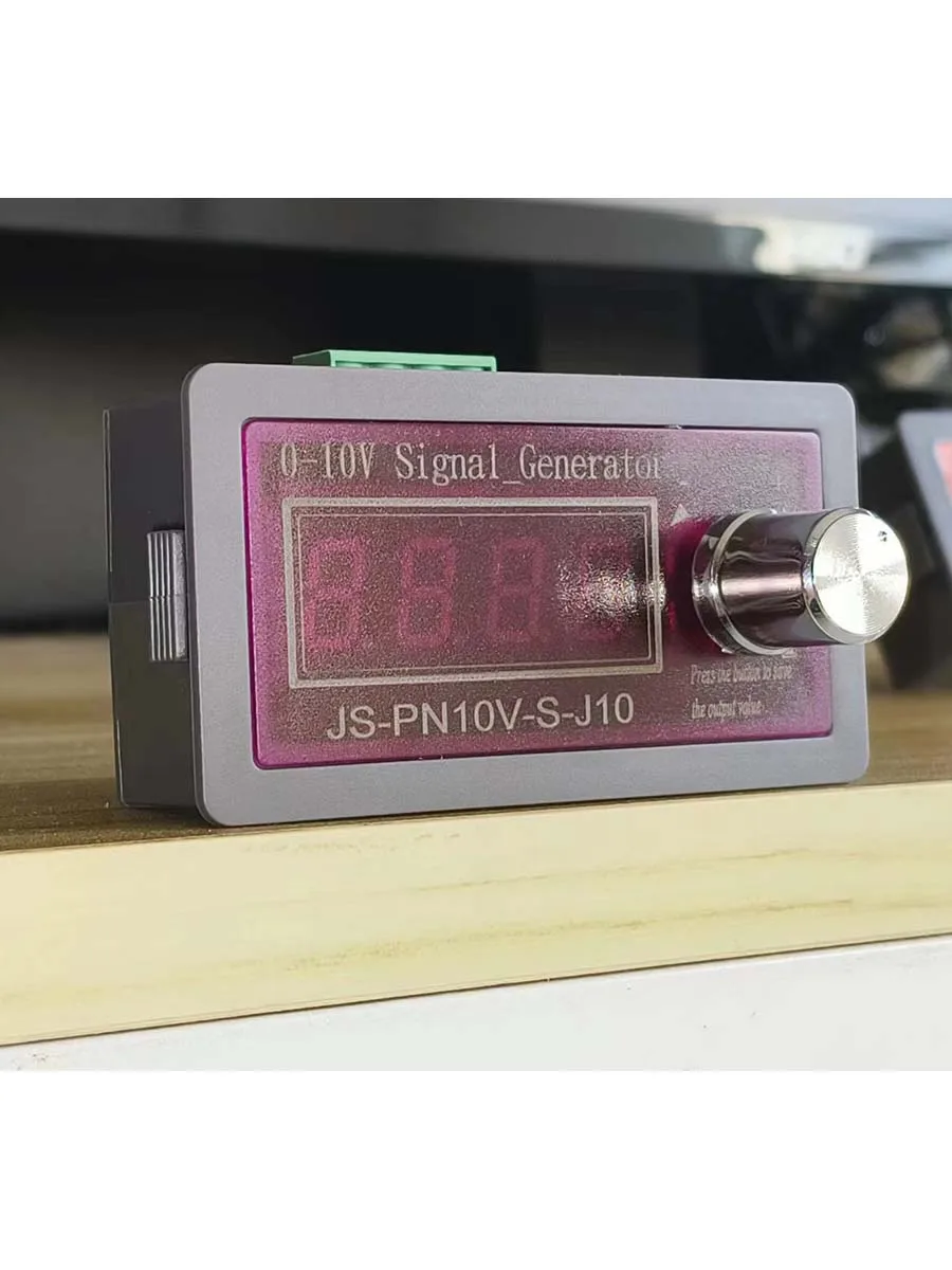 High Precision Positive and Negative Voltage 0-10V5V Signal Generator, Variable Frequency Valve Dimming+JS-PN10VSG-S