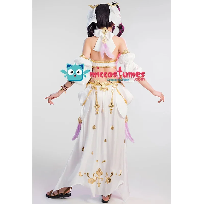 Mulheres dançarina cosplay traje jogo titular topo e saia conjunto para o traje cosplay de halloween