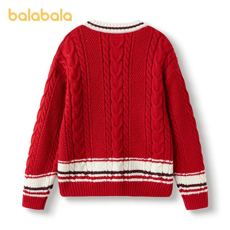 Balabala Harry Potter IP Children's Clothing Girls' Sweaters 2025 New Spring Kids' Knitted Cardigans