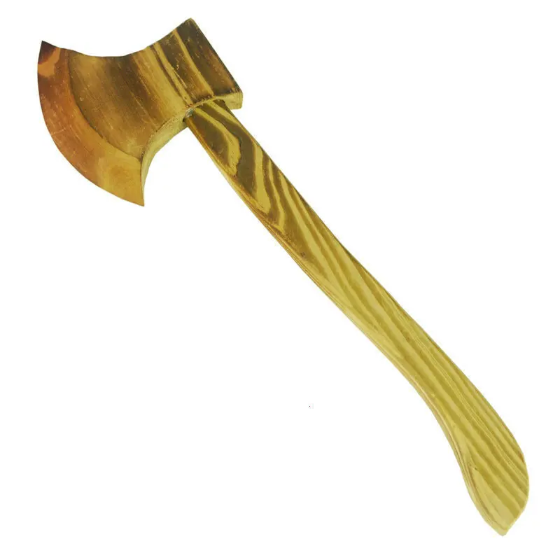 Halloween Performance Props Wooden Axe Performance Wooden Axe Cosplay