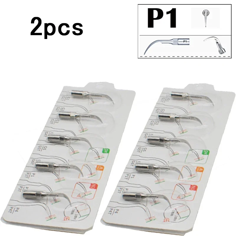 

2set Dentist Dental Ultrasonic Scaler Tip Endodontics Fit For SATELEC Woodpekcer EMS DTE Scaling Handpiece Dentista Odontologa