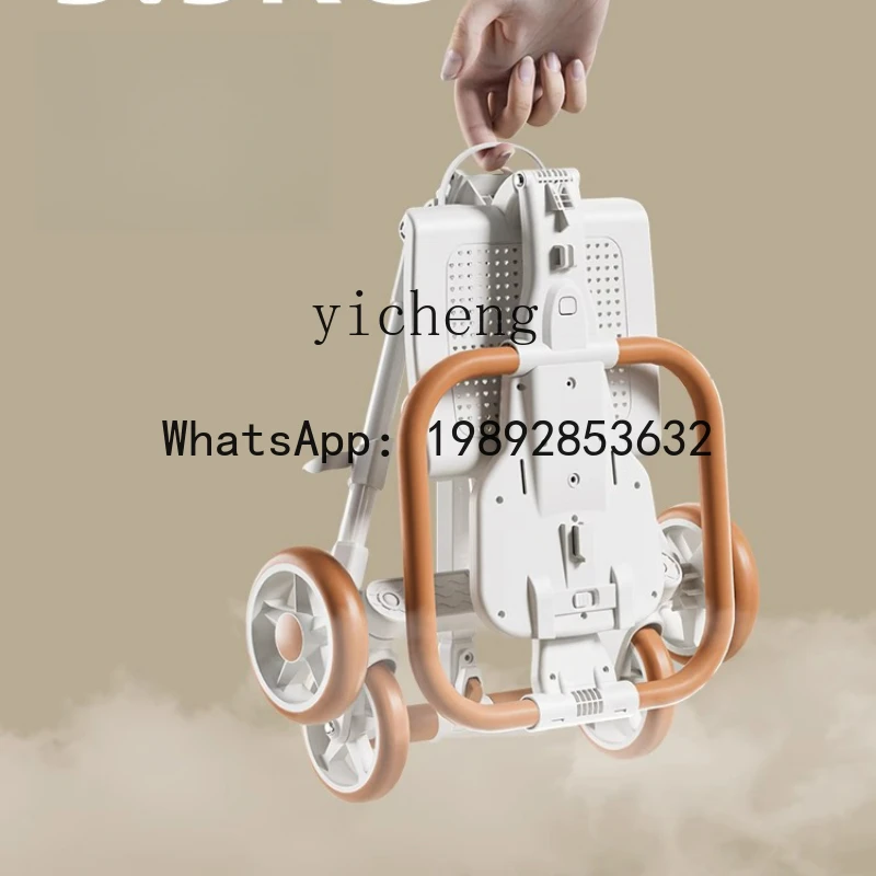 عربة أطفال AG خفيفة للغاية ويمكنها الجلوس والطي بنقرة واحدة لإغلاق السيارة