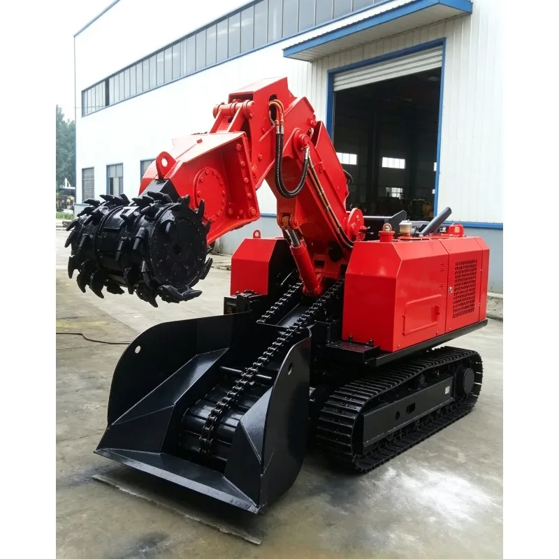 Excavator Attachments Milling Machine High-Performance Hydraulic Rotary Drum Cutter for Multi-Ton Excavators Mining Construction