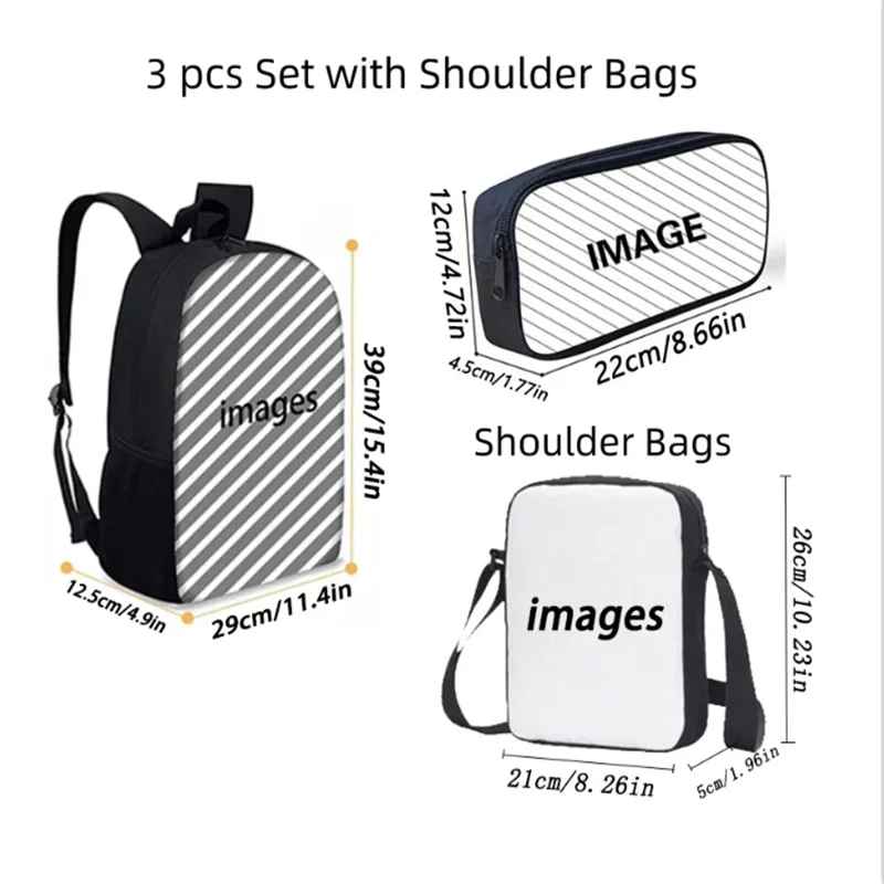 Disney Cartoon  KPop Demon Hunters Child School Backpack With Shoulder Bag Pencil Bag For Kindergarten,Light Weight Child Bags