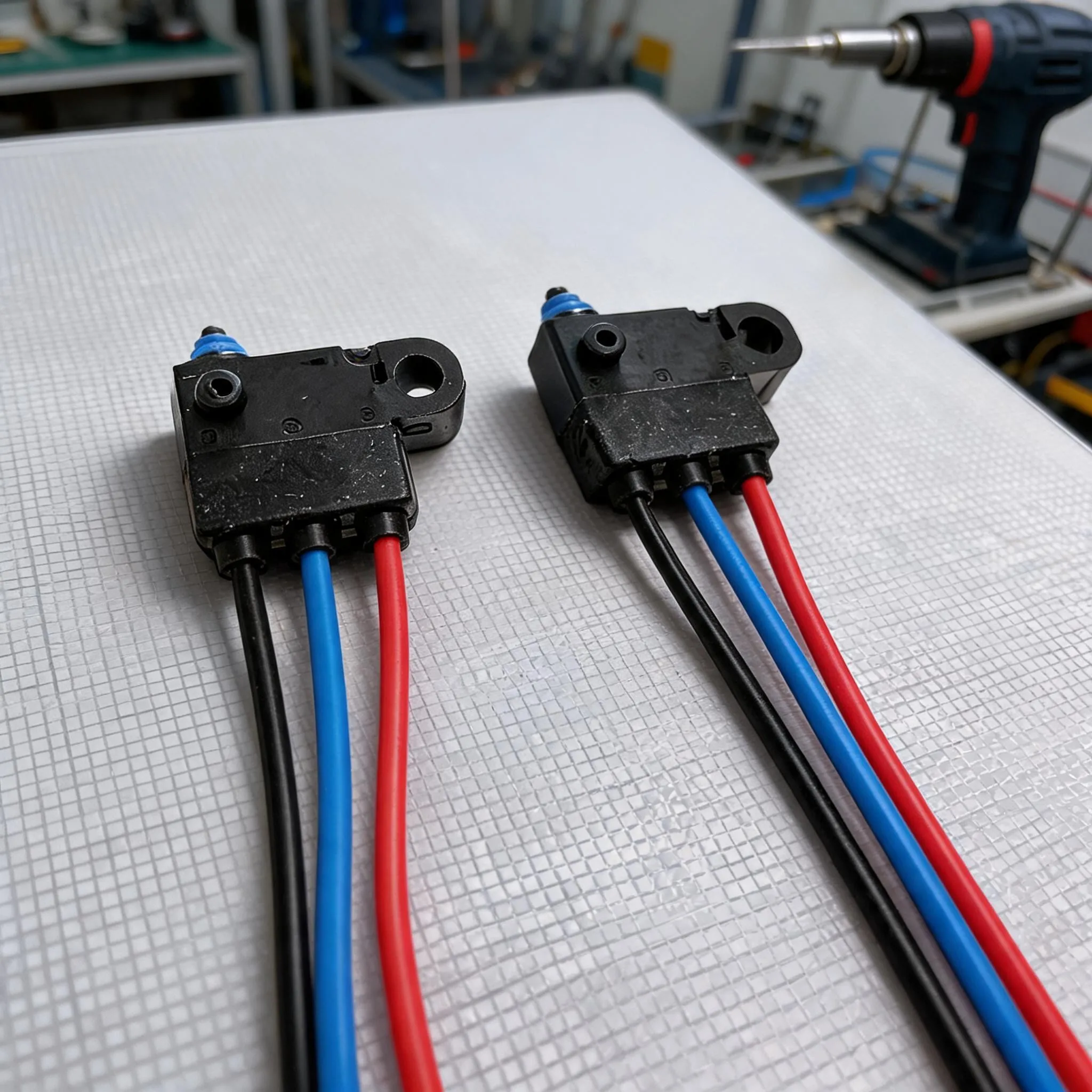 D2HW C201M Compact Sealed Switch ABS Material Normally Open Normally Closed Circuit for Industrial Environments