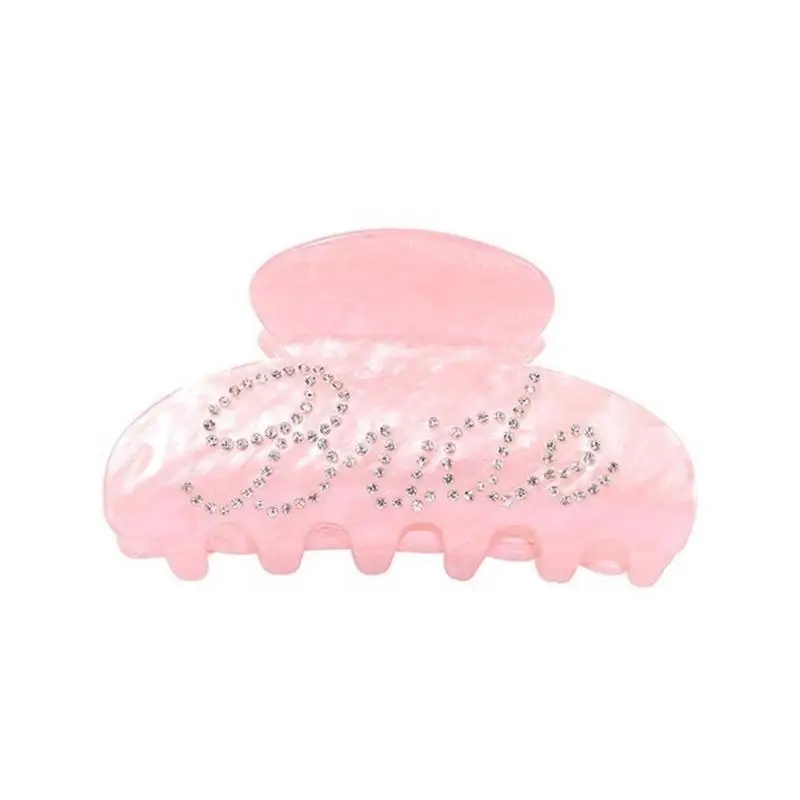 

652F Bridal Crystal Hair Claw Special Gift Ready Stylish Rhinestones