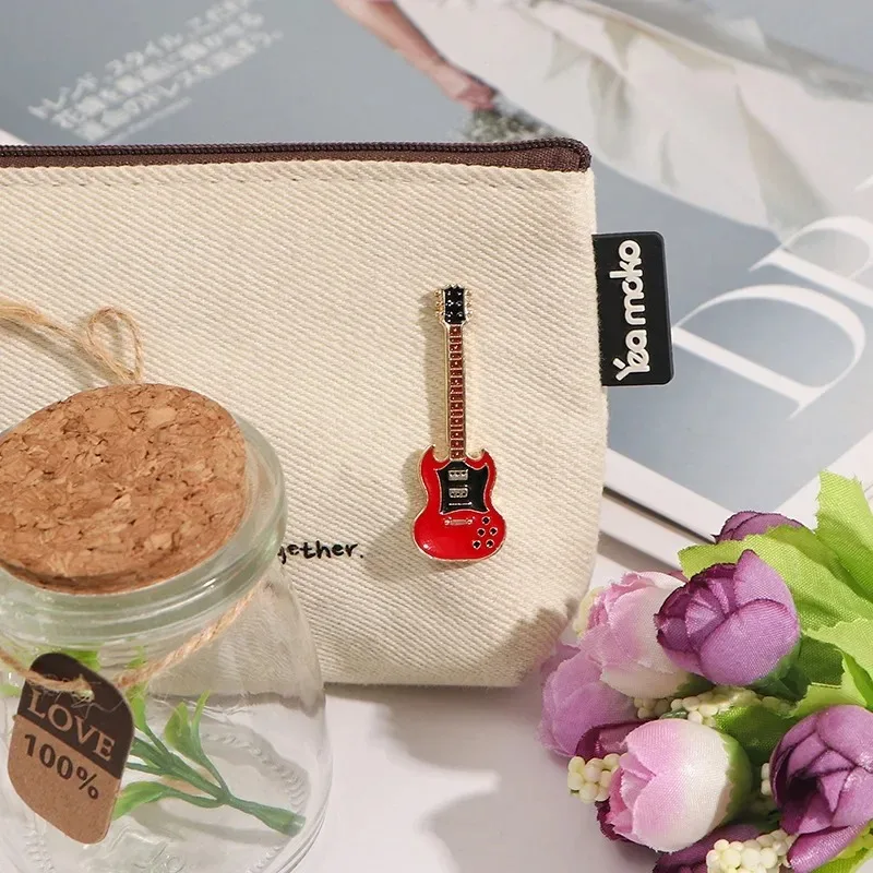 1/2/4 Buah Bros Gitar Enamel L - Musical Instrument Jewelry ulasan dan harga