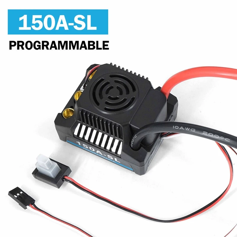 Imagem -05 - Controlador de Velocidade Elétrico Impermeável Motor sem Escova Sensor Esc 120 a 150a