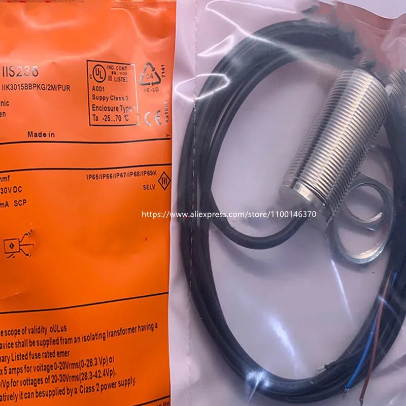 

2Pcs New IFM Inspiration proximity switch IIS263 IIS238 IIS239