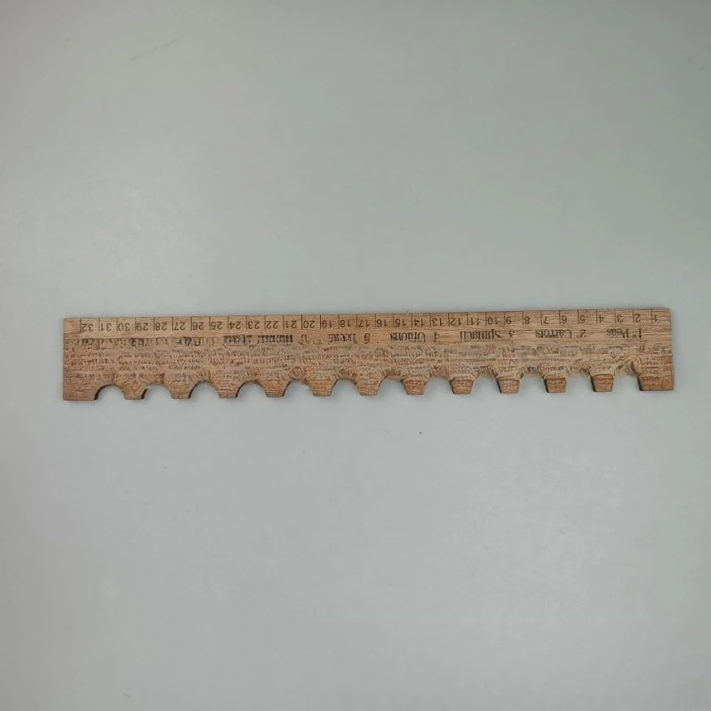 

Seed distribution ruler, planting ruler Wooden planting gardening tools, planting and distribution vegetable tools