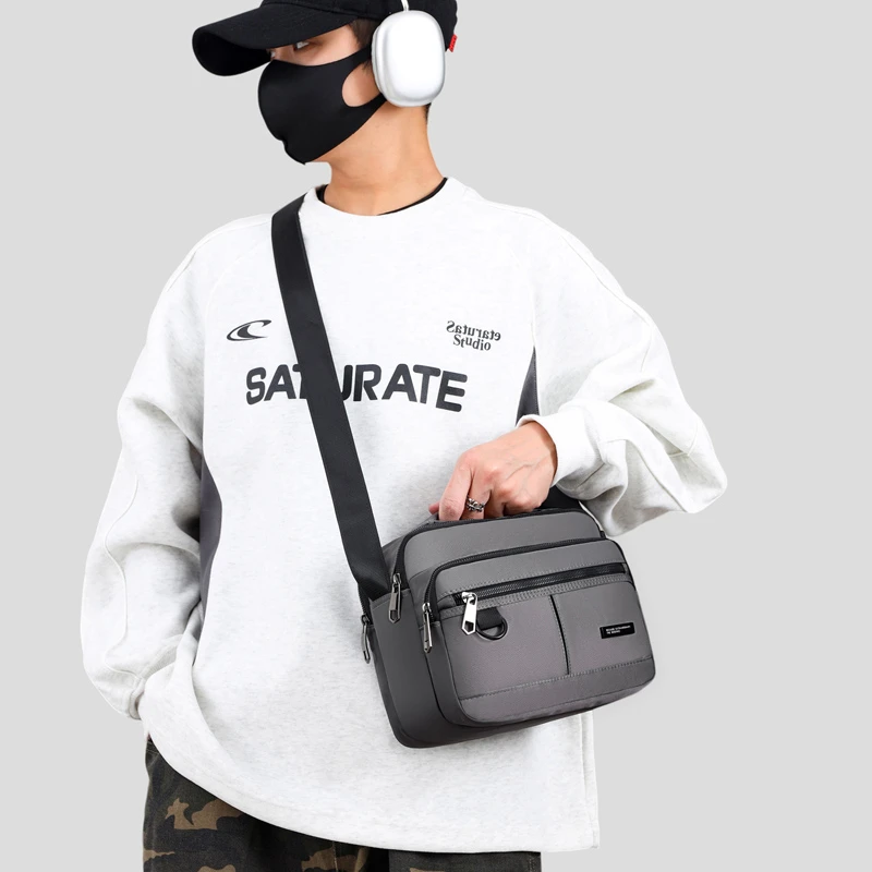 

Men Single Shoulder Bag Fashion Collect Storage bag Shoulder Bags Business Leisure Storage Women Crossbody Bag Men Shoulder Bag