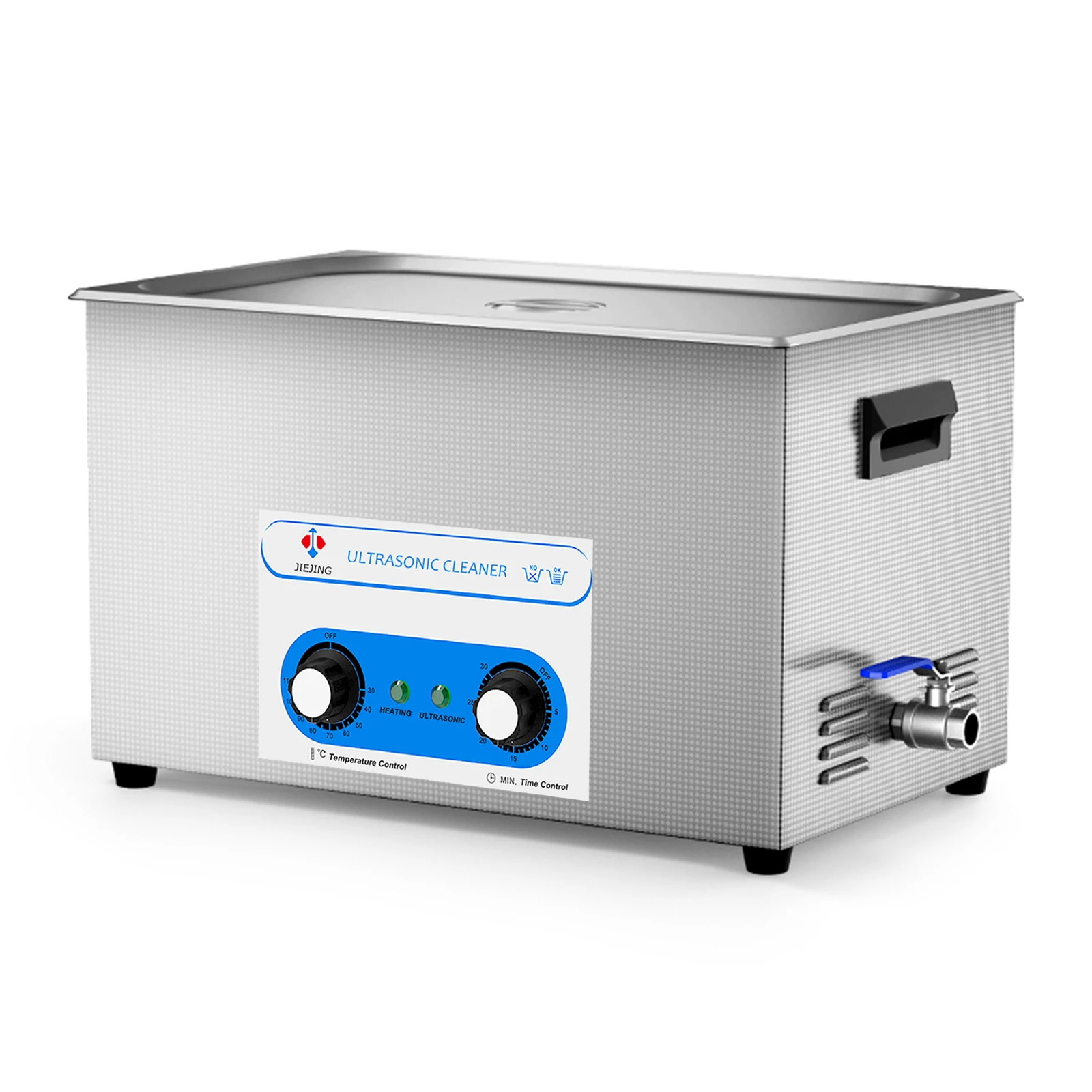 

JIEJING 30L Large Ultrasonic Cleaning Machine 40kHz Ultra Sonic Cleaner Ultrasound Tub for Glasses Carburetor Jewelry