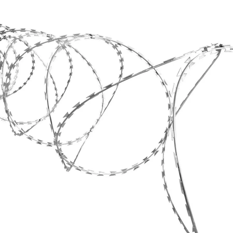 

BTO22 Clipped Concertina NATO Razor Wire Galvanized Steel 328.1'