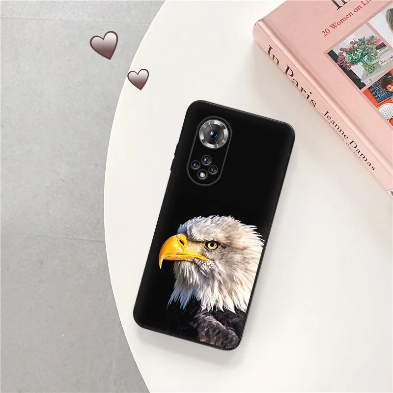 Silicone Black Phone Case for Honor x8b Magic5 x9 x7 b x6 x8 a 90 70 8x x9a x7b Eagle King Power Pixel 6a 7a 8a 7 6 8 Pro Cover