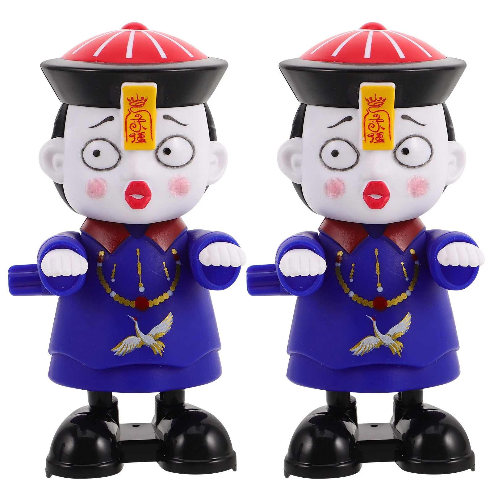 2Pcs Halloween Clockwork Jumping Windup Party Favor Goodie Bag Stuffers Novelty Gifts for Kids Birthday Classroom Prizes