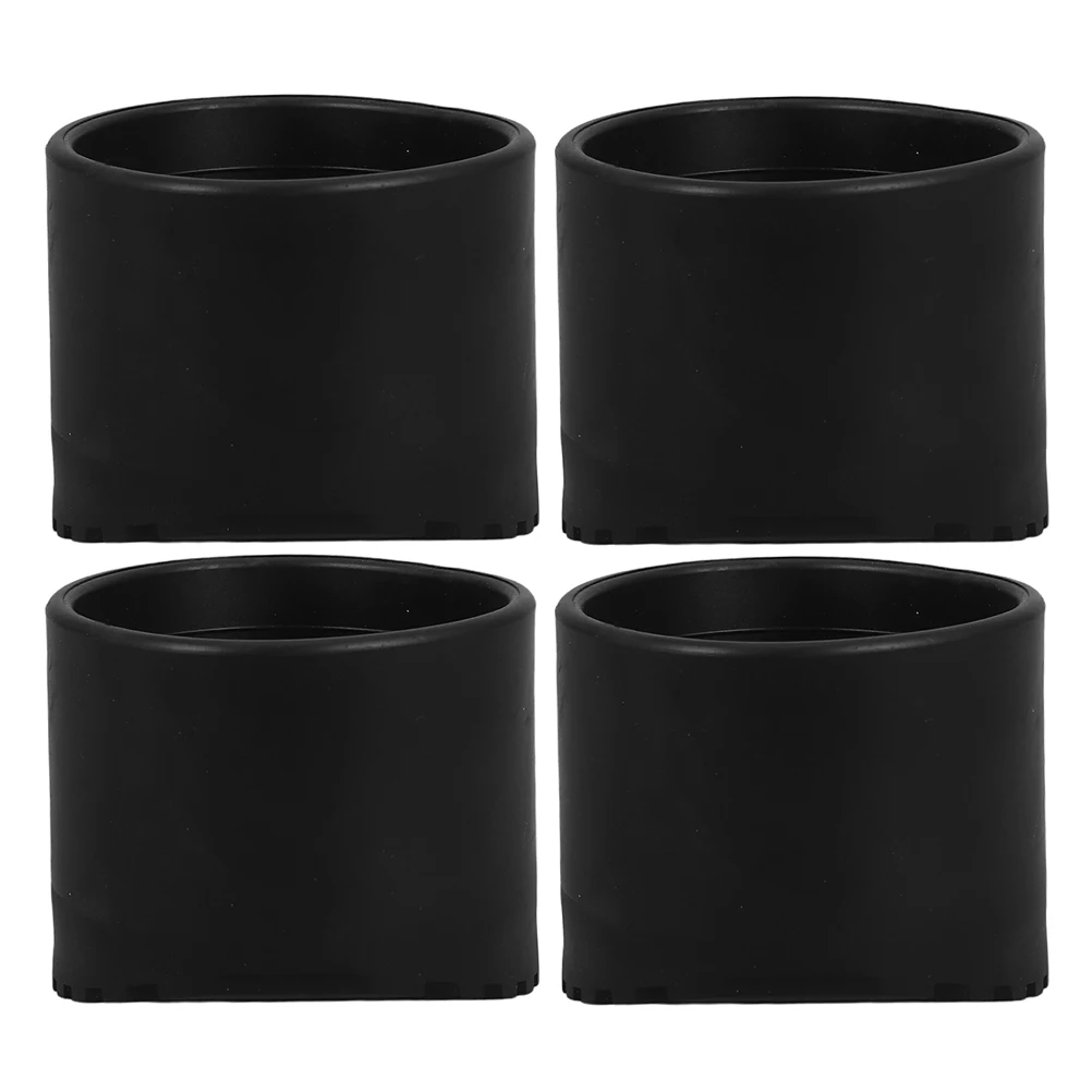 

4pcs Extension Feet Cover 64Mm Non Slip Rubber Pads Telescoping Ladder Accessories Step Parts Replacement Floor Protector Anti