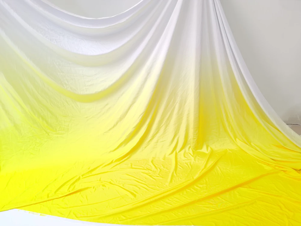 1 Meter x 1,5 Meter Graduell verlaufender Ombre-Strickstoff aus Spandex für Trainingskleidung und lateinamerikanische Tanzbekleidung – Detail 8