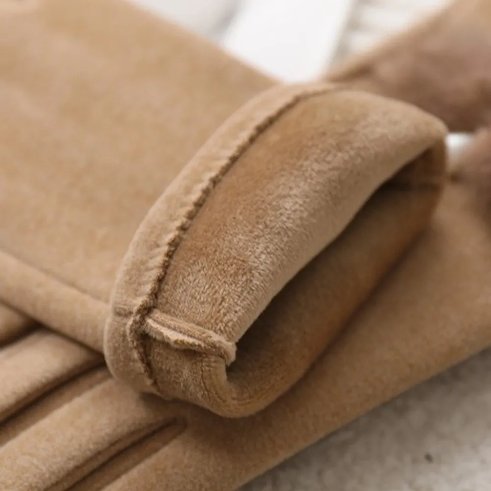 

Новые теплые зимние перчатки, ветрозащитные перчатки с сенсорным экраном и полным пальцем, Dralon, холодостойкие варежки для вождения, женские