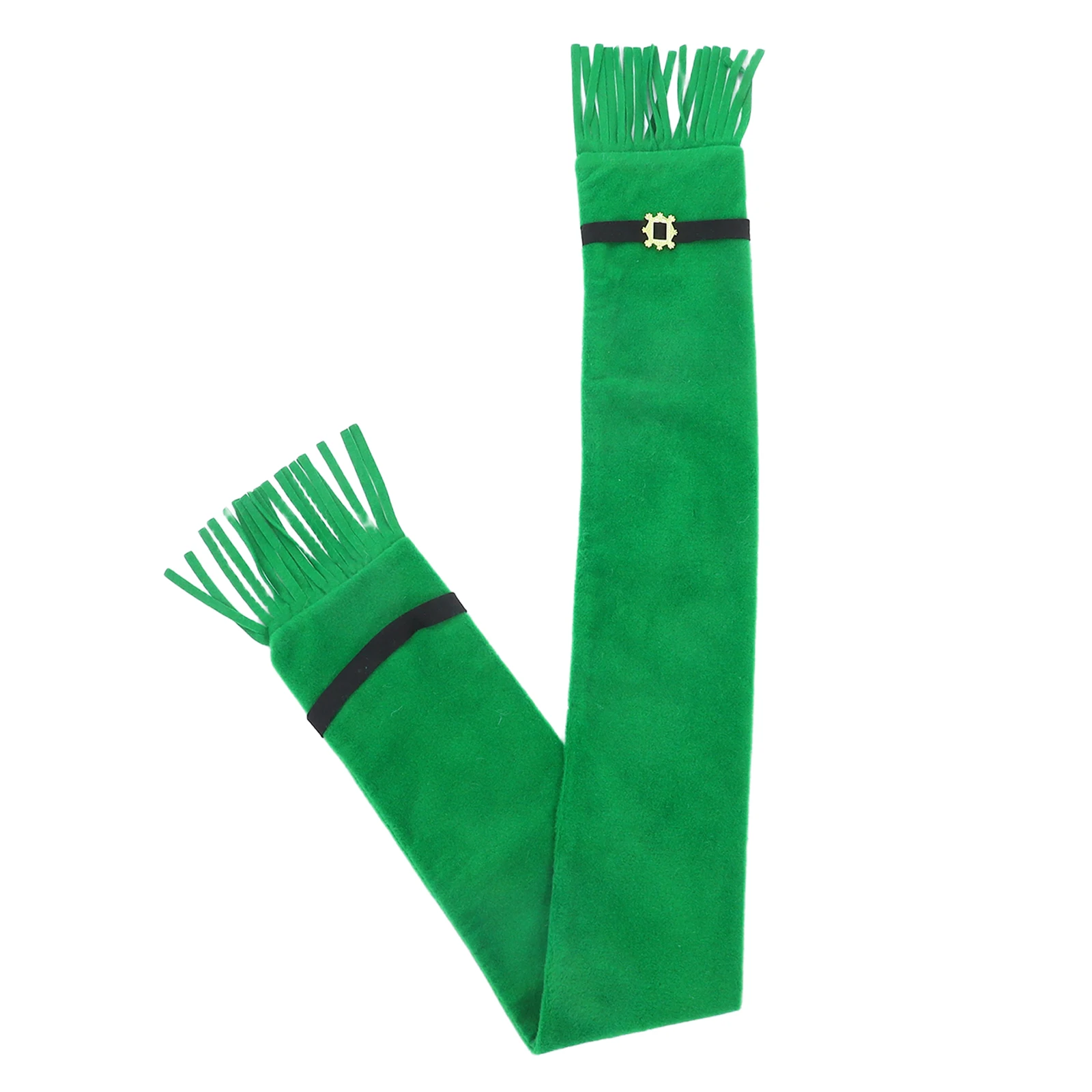 

Irish Themed Scarf Green St Patrick Day Warm Women Dark Green Scarf Irish Culture Non Woven Shawl Headscarf