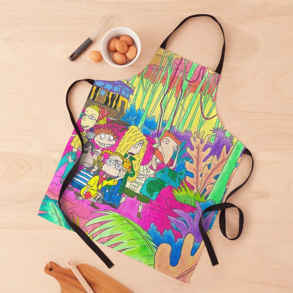 

Wild Thornberrys Nickelodeon Trippy Forest Apron japanese style kitchen girl Apron