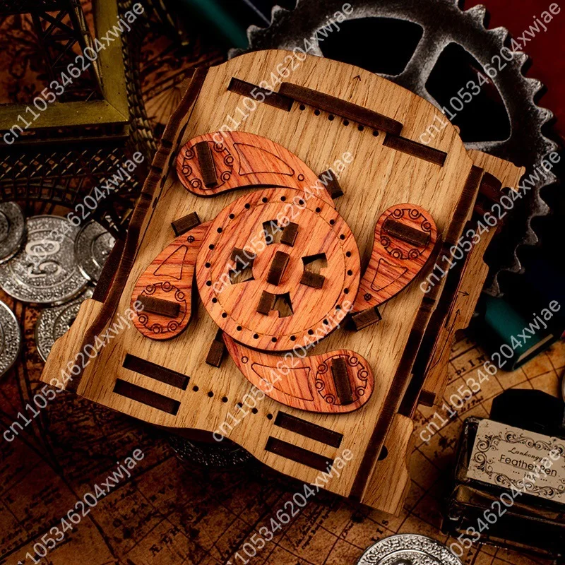 صندوق ألغاز الهروب من غرفة نوتيلوس، لعبة تخفيف التوتر الغامرة كهدية عيد ميلاد