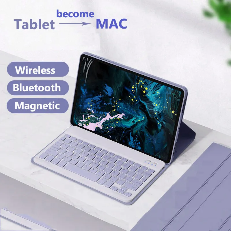 

Keyboard Case for Xiaoxin Pad 11 Inch 2024 TB331FC M11 11 B11 K11 M10 Gen 3rd 10.1 M10 5G 10.6 P11 Pro 2nd P11 Pro 11 Magnetic