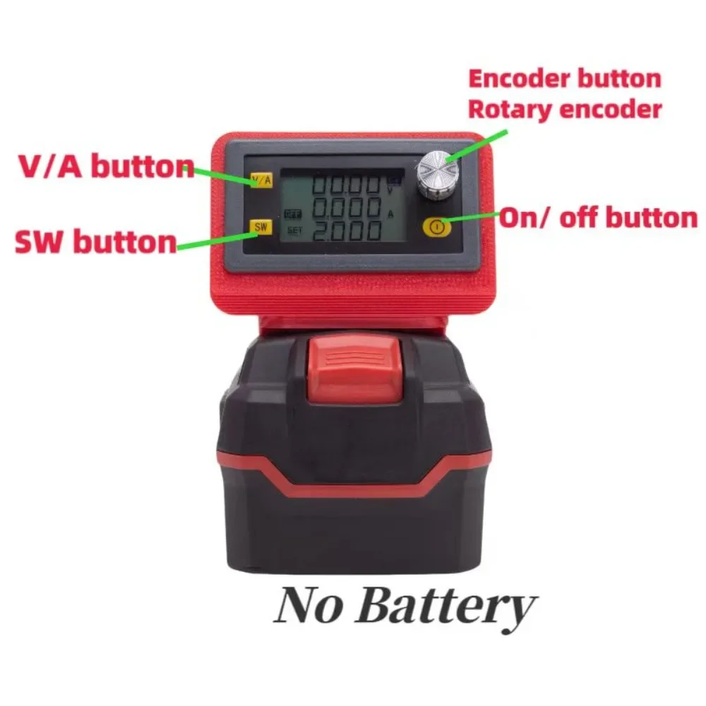 For Parkside Battery Adjustable Power CNC Supply Voltage Stable DC Regulated Switching Portable For Parkside X20V (﻿Tools Only）