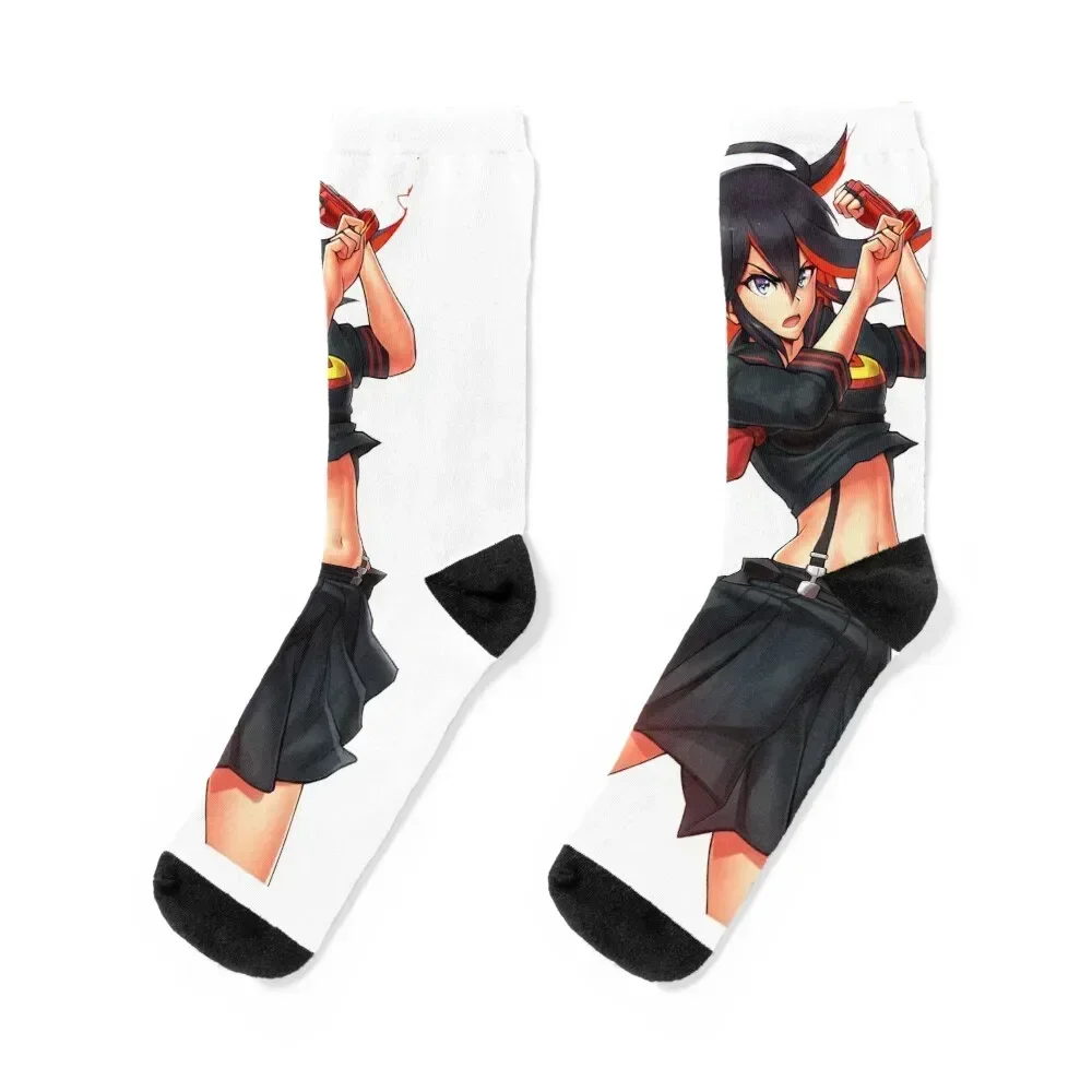 

Ryuko Matoi 2019 Socks Novelties floral halloween Children's Men Socks Women's