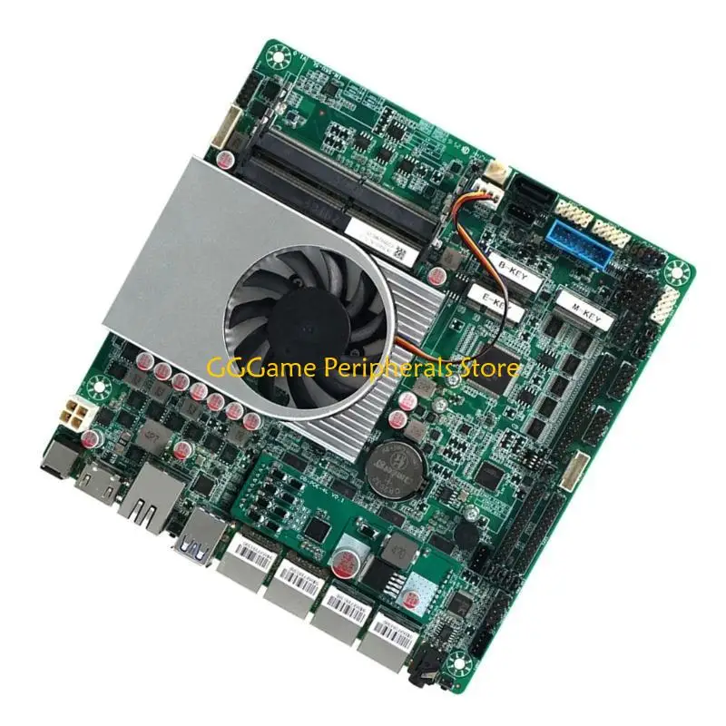 

U55B ITX Expansion Mainboard Featuring M.2 Slot 6-Port 4 Cores CPU 10G Ethernet Industrial Use 7200U/i7-8550U